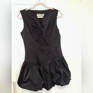 Missguided Black Textured Fabric